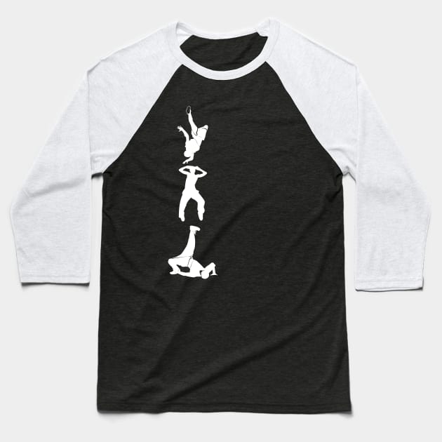 Breakdance Dynamo - Groove to the Beat Baseball T-Shirt by Salaar Design Hub